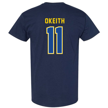UAF - NCAA Men's Basketball : Jalai Okeith - Classic Shersey T-Shirt-1