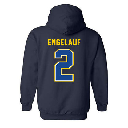 UAF - NCAA Women's Volleyball : Presley Engelauf - Classic Shersey Hooded Sweatshirt-1