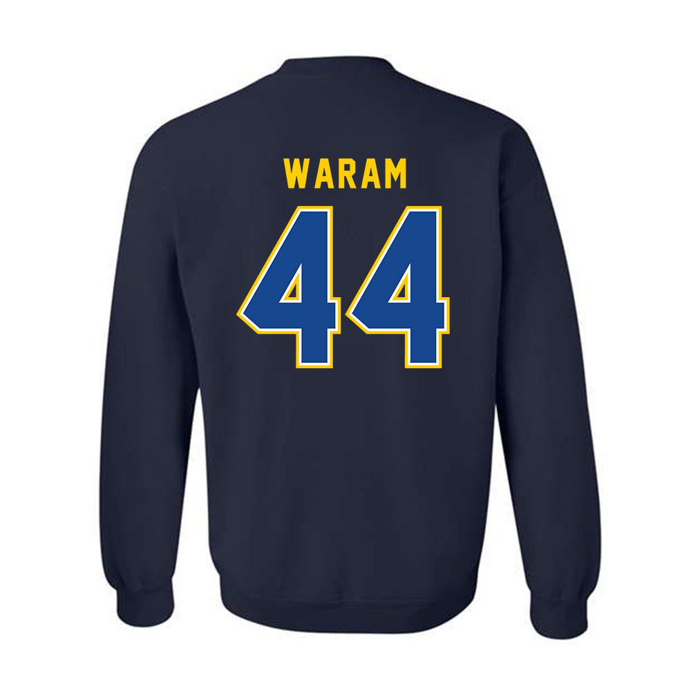 UAF - NCAA Women's Basketball : Halle Waram - Classic Shersey Crewneck Sweatshirt-1