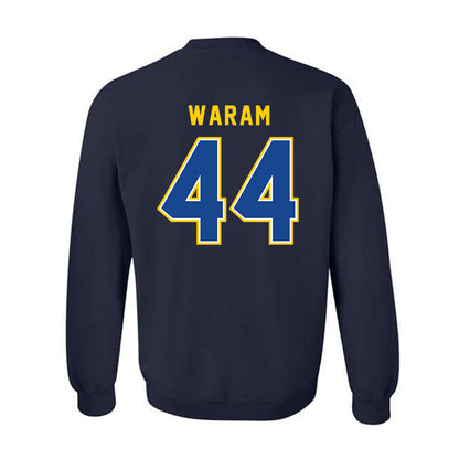 UAF - NCAA Women's Basketball : Halle Waram - Classic Shersey Crewneck Sweatshirt-1