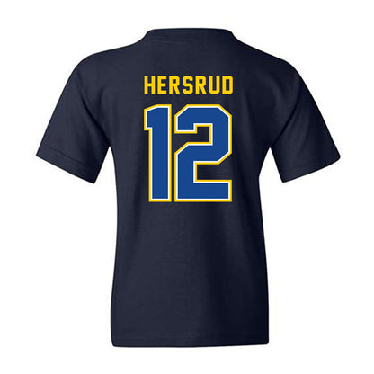 UAF - NCAA Men's Basketball : Jeremiah Hersrud - Classic Shersey Youth T-Shirt-1