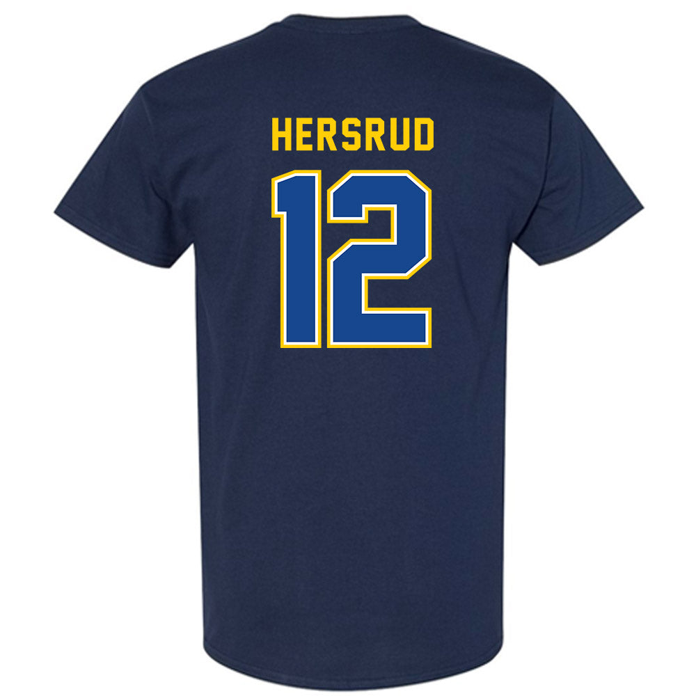 UAF - NCAA Men's Basketball : Jeremiah Hersrud - Classic Shersey T-Shirt-1
