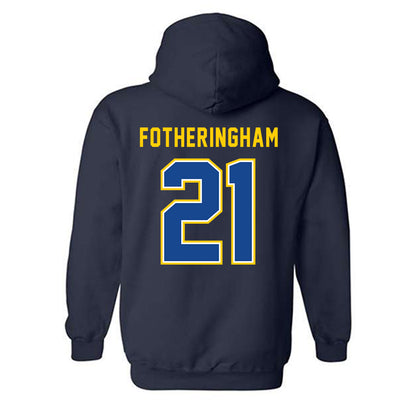 UAF - NCAA Men's Basketball : Luke Fotheringham - Classic Shersey Hooded Sweatshirt-1