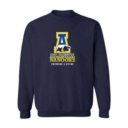 UAF - NCAA Women's Swimming & Diving : Janci Pangburn - Classic Shersey Crewneck Sweatshirt-0