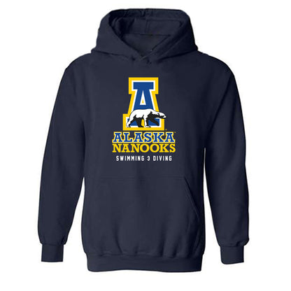 UAF - NCAA Women's Swimming & Diving : Janci Pangburn - Classic Shersey Hooded Sweatshirt-0