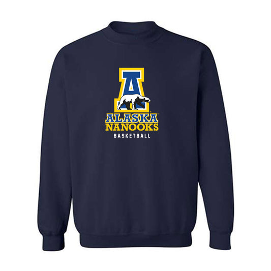 UAF - NCAA Men's Basketball : Javares Reid - Classic Shersey Crewneck Sweatshirt-0