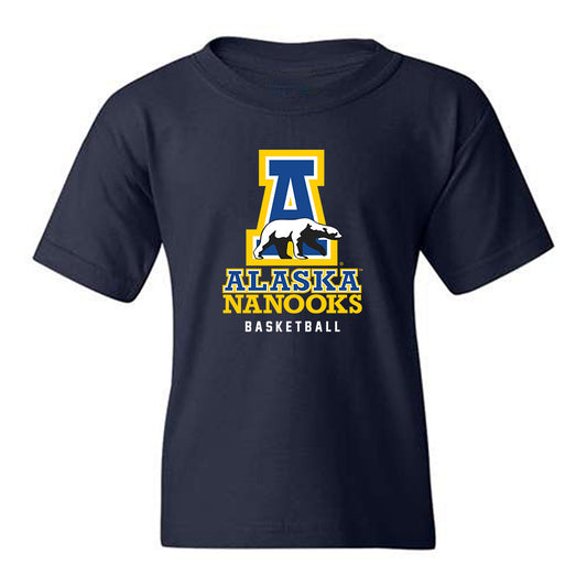 UAF - NCAA Men's Basketball : Javares Reid - Classic Shersey Youth T-Shirt-0