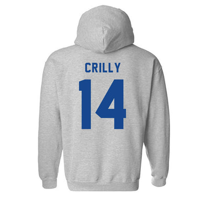 UAF - NCAA Men's Basketball : Davis Crilly - Classic Shersey Hooded Sweatshirt-1