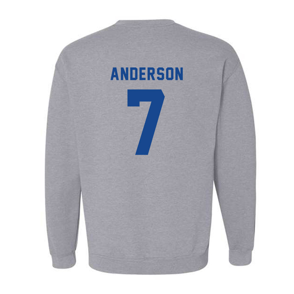 UAF - NCAA Men's Ice Hockey : Jackson Anderson - Classic Shersey Crewneck Sweatshirt-1
