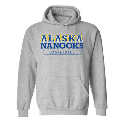 UAF - NCAA Men's Basketball : Jeremiah Hersrud - Classic Shersey Hooded Sweatshirt-0