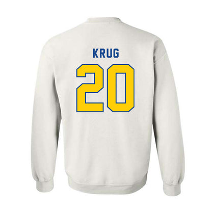 UAF - NCAA Men's Basketball : Jackson Krug - Classic Shersey Crewneck Sweatshirt-1