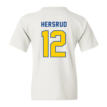 UAF - NCAA Men's Basketball : Jeremiah Hersrud - Classic Shersey Youth T-Shirt-1