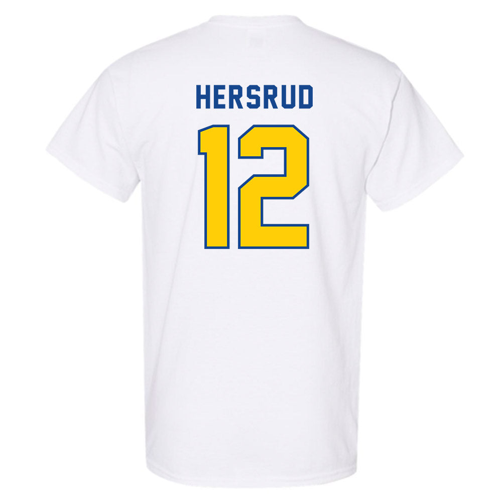 UAF - NCAA Men's Basketball : Jeremiah Hersrud - Classic Shersey T-Shirt-1