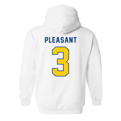UAF - NCAA Women's Basketball : Jada Pleasant - Classic Shersey Hooded Sweatshirt-1