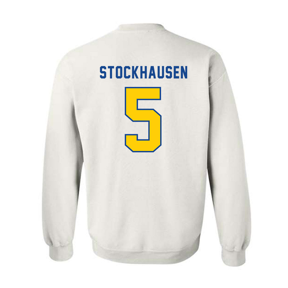 UAF - NCAA Men's Basketball : Marcus Stockhausen - Classic Shersey Crewneck Sweatshirt-1