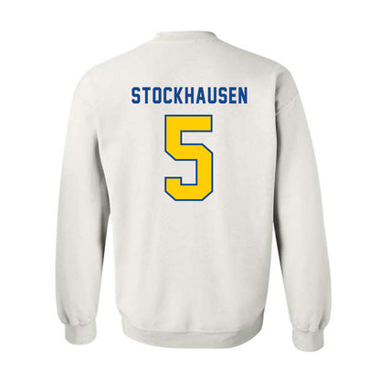 UAF - NCAA Men's Basketball : Marcus Stockhausen - Classic Shersey Crewneck Sweatshirt-1