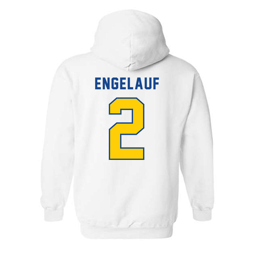 UAF - NCAA Women's Volleyball : Presley Engelauf - Classic Shersey Hooded Sweatshirt-1