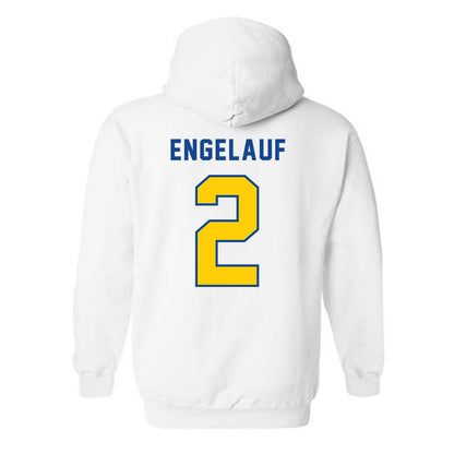 UAF - NCAA Women's Volleyball : Presley Engelauf - Classic Shersey Hooded Sweatshirt-1