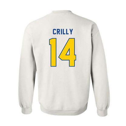 UAF - NCAA Men's Basketball : Davis Crilly - Classic Shersey Crewneck Sweatshirt-1