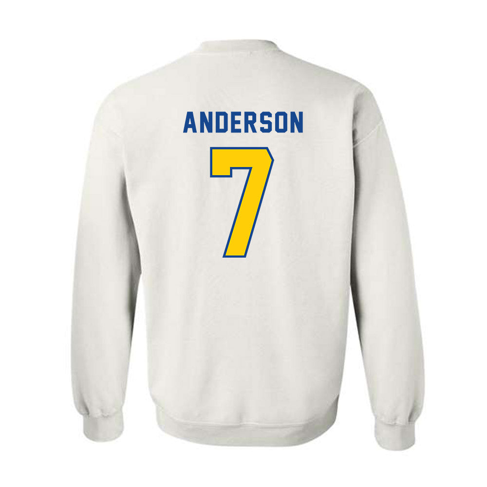 UAF - NCAA Men's Ice Hockey : Jackson Anderson - Classic Shersey Crewneck Sweatshirt-1
