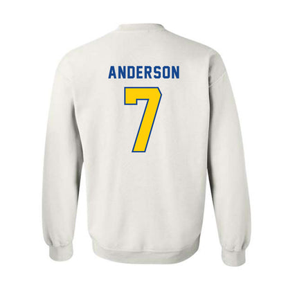 UAF - NCAA Men's Ice Hockey : Jackson Anderson - Classic Shersey Crewneck Sweatshirt-1