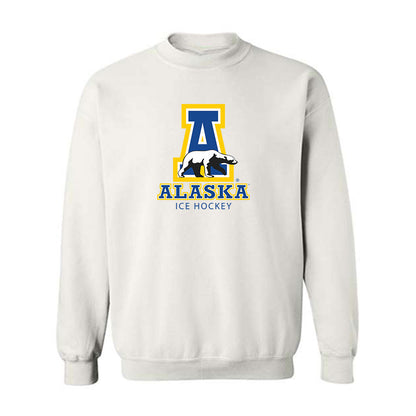 UAF - NCAA Men's Ice Hockey : Jackson Anderson - Classic Shersey Crewneck Sweatshirt-0