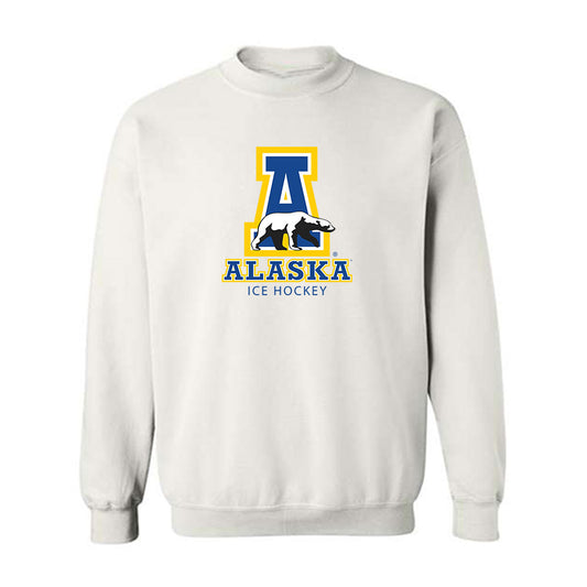 UAF - NCAA Men's Ice Hockey : Seth Fryer - Classic Shersey Crewneck Sweatshirt-0