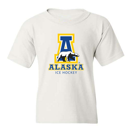 UAF - NCAA Men's Ice Hockey : Seth Fryer - Classic Shersey Youth T-Shirt-0