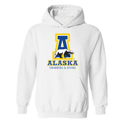 UAF - NCAA Women's Swimming & Diving : Alexandra Pecore - Classic Shersey Hooded Sweatshirt-0