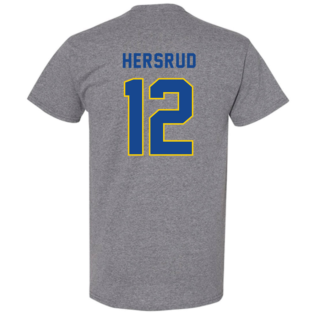 UAF - NCAA Men's Basketball : Jeremiah Hersrud - Classic Shersey T-Shirt-1