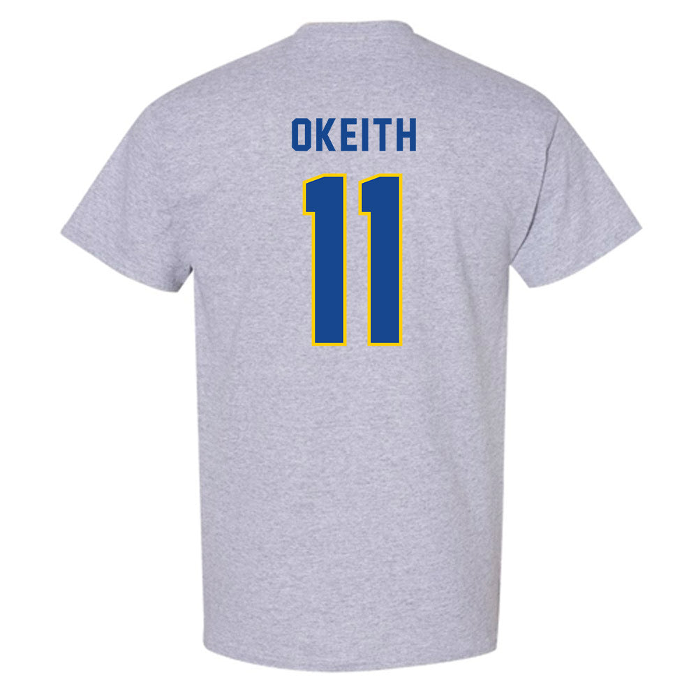 UAF - NCAA Men's Basketball : Jalai Okeith - Classic Shersey T-Shirt-1