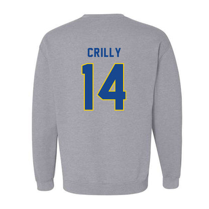 UAF - NCAA Men's Basketball : Davis Crilly - Classic Shersey Crewneck Sweatshirt-1