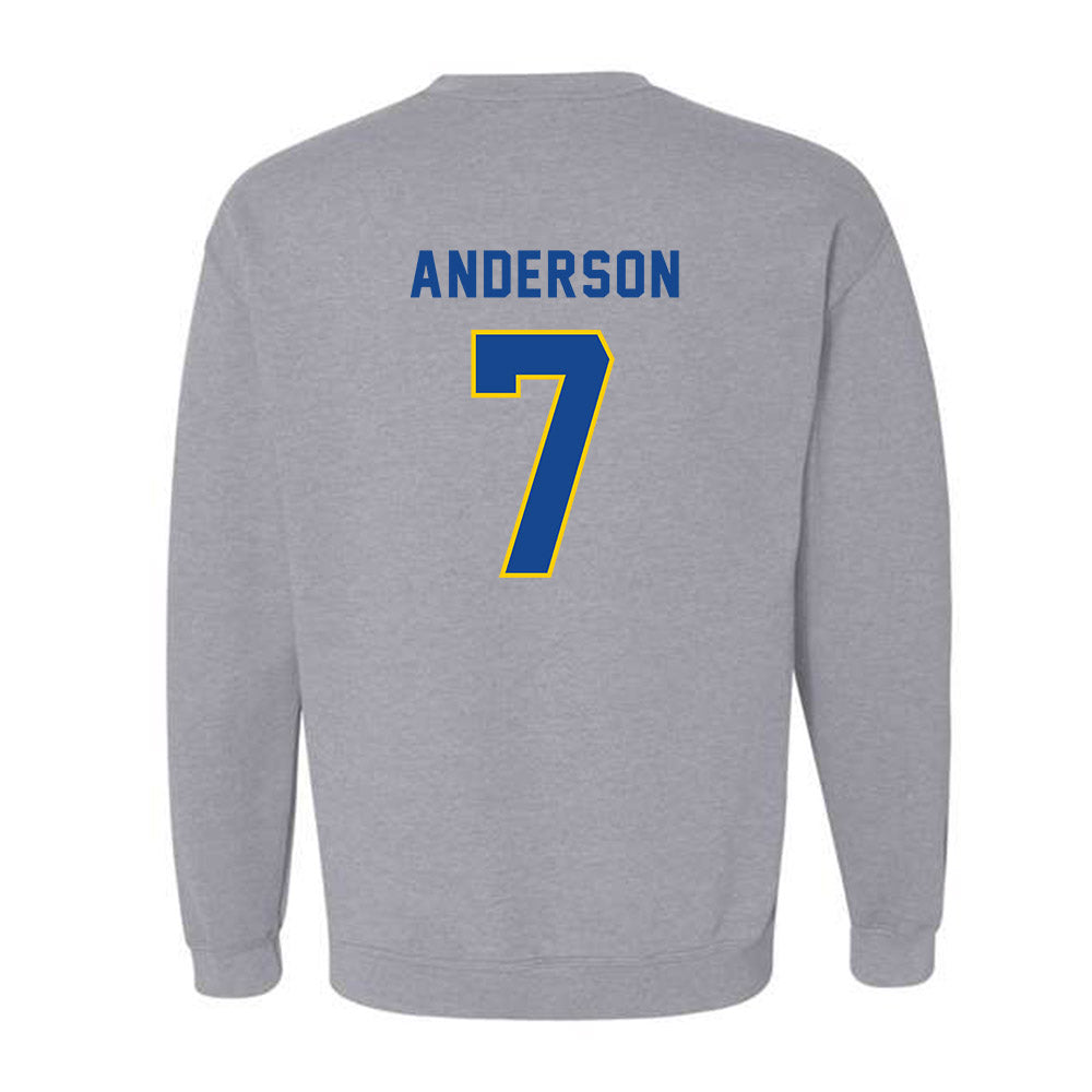 UAF - NCAA Men's Ice Hockey : Jackson Anderson - Classic Shersey Crewneck Sweatshirt-1