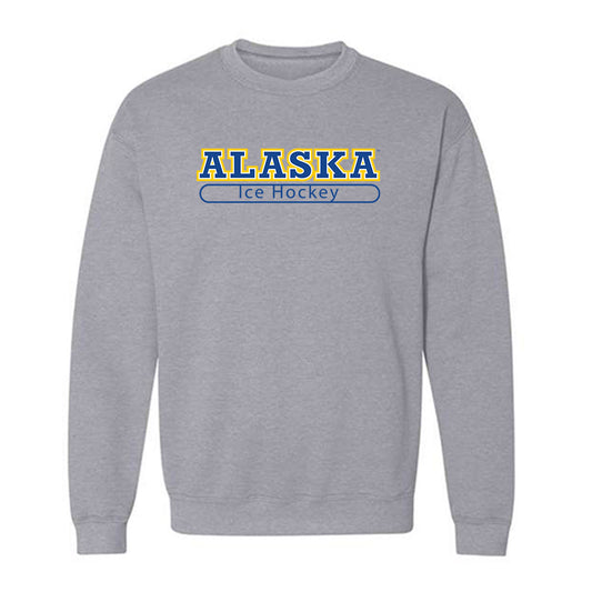 UAF - NCAA Men's Ice Hockey : Haden Kruse - Classic Shersey Crewneck Sweatshirt-0