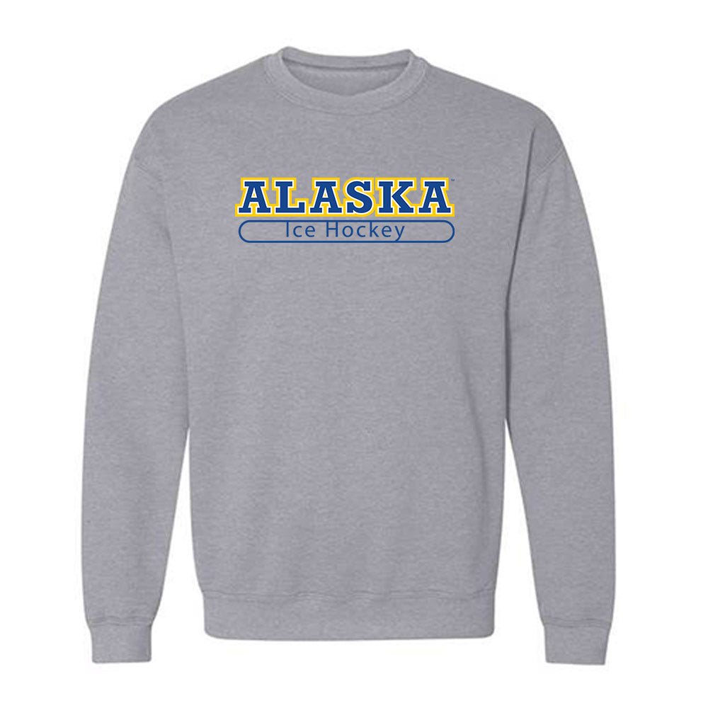 UAF - NCAA Men's Ice Hockey : Jackson Anderson - Classic Shersey Crewneck Sweatshirt-0
