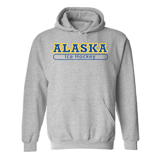 UAF - NCAA Men's Ice Hockey : Seth Fryer - Classic Shersey Hooded Sweatshirt-0