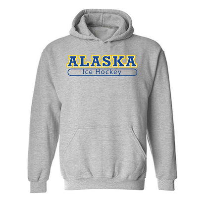 UAF - NCAA Men's Ice Hockey : Haden Kruse - Classic Shersey Hooded Sweatshirt-0