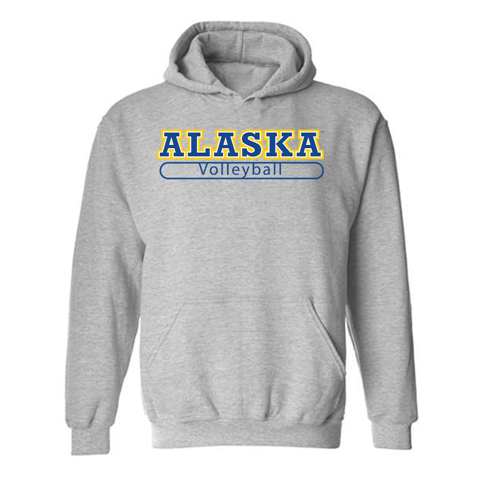 UAF - NCAA Women's Volleyball : Kelli Wright - Classic Shersey Hooded Sweatshirt-0