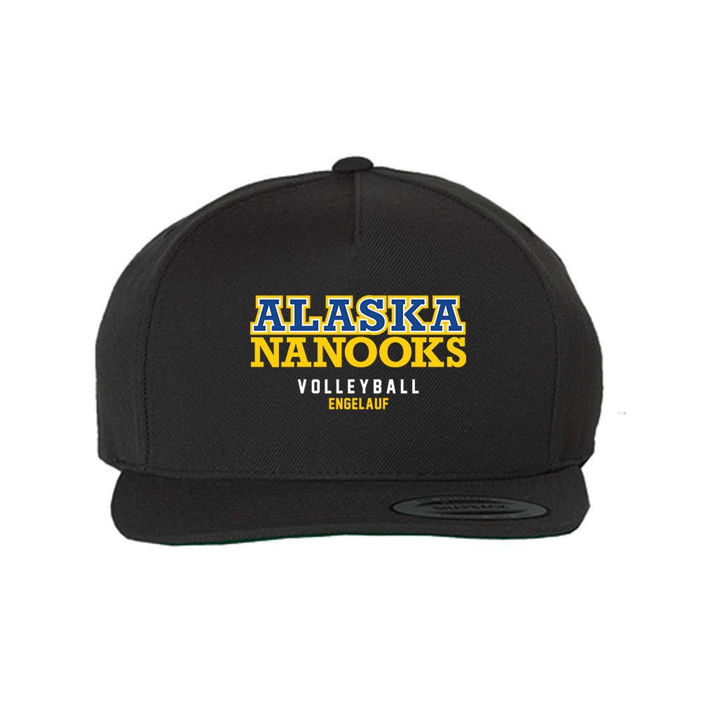 UAF - NCAA Women's Volleyball : Presley Engelauf - Snapback Hat-0