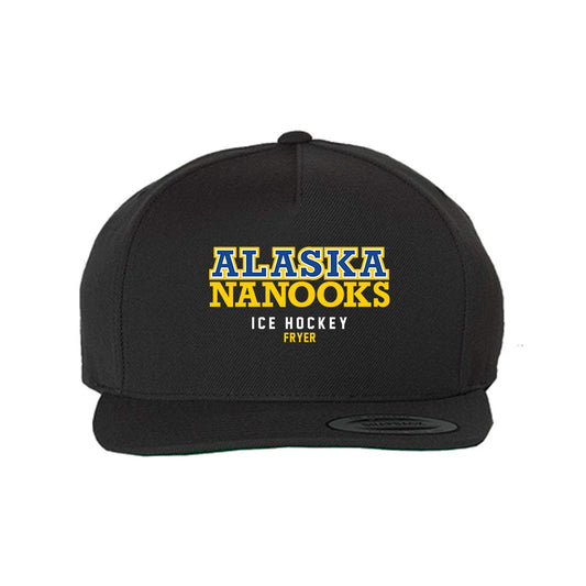UAF - NCAA Men's Ice Hockey : Seth Fryer - Snapback Hat-0