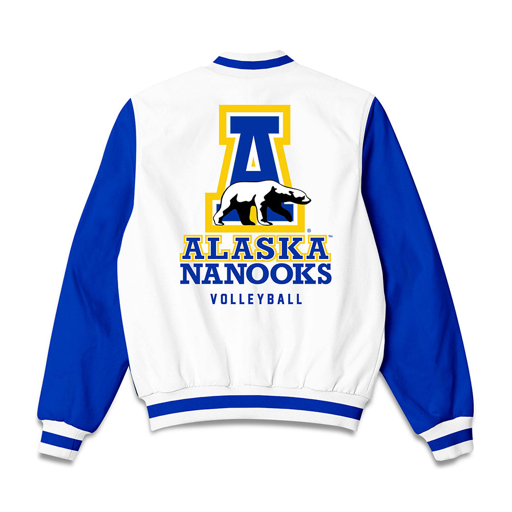 UAF - NCAA Women's Volleyball : McKenna Smith - Bomber Jacket-1