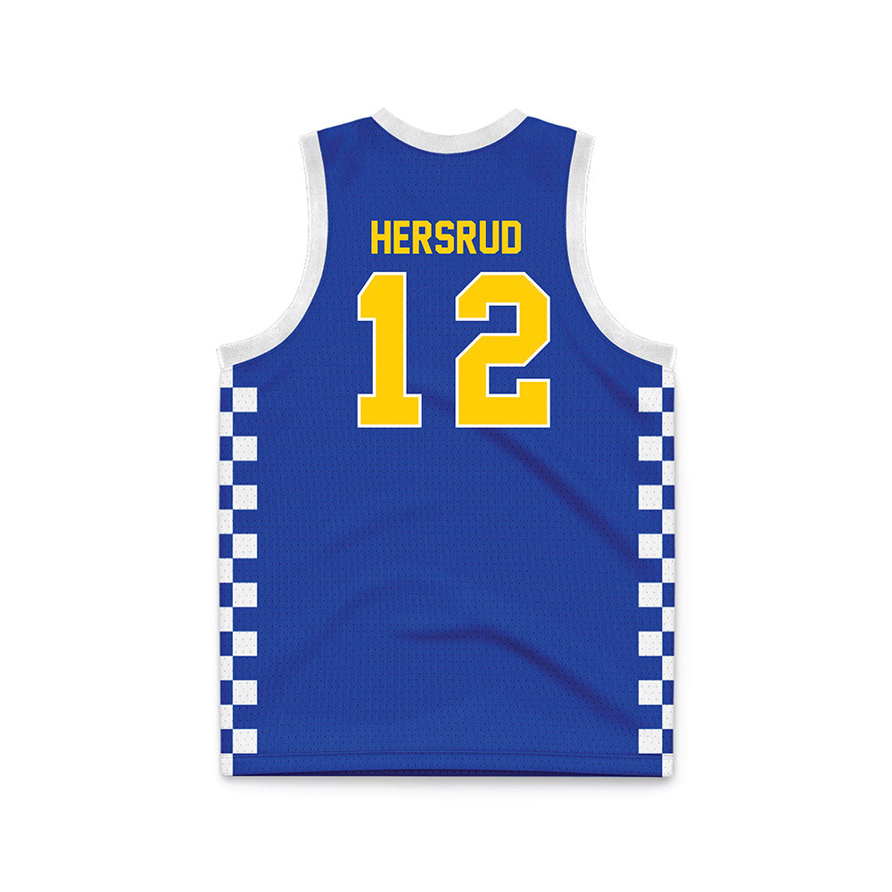 UAF - NCAA Men's Basketball : Jeremiah Hersrud - Basketball Jersey-1