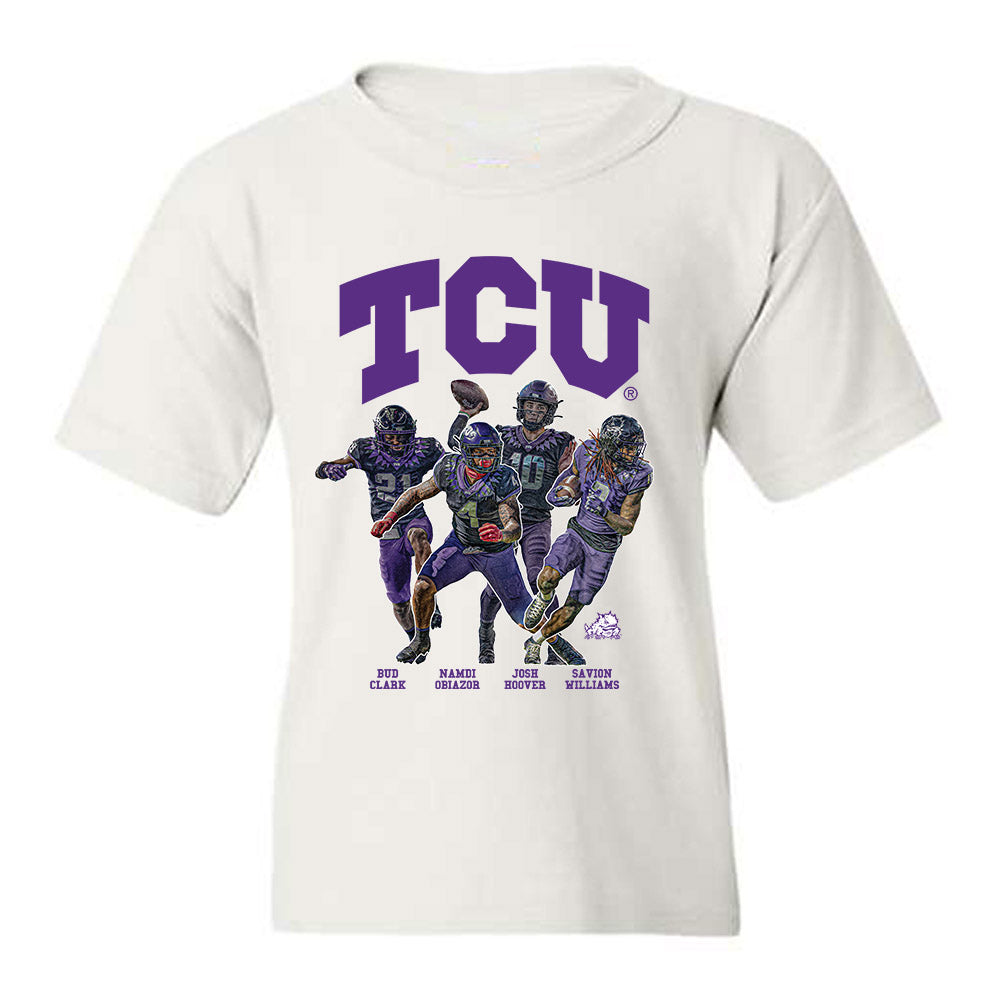 TCU - NCAA Football : - Collage Youth T-Shirt-0