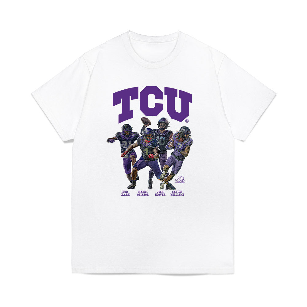 TCU - NCAA Football : - Collage Premium T-Shirt-0