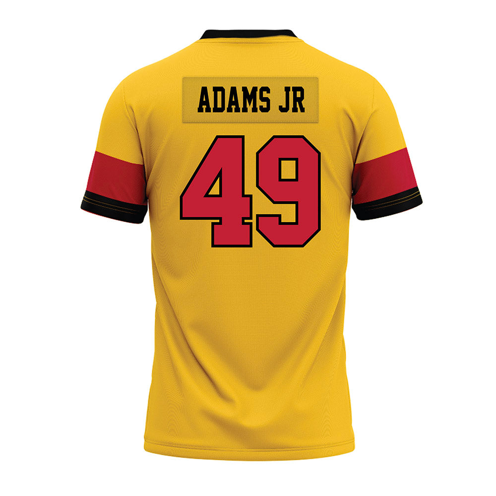 Ferris State - NCAA Football : Maurice Adams Jr - 2024 Yellow Premium Football Jersey-1