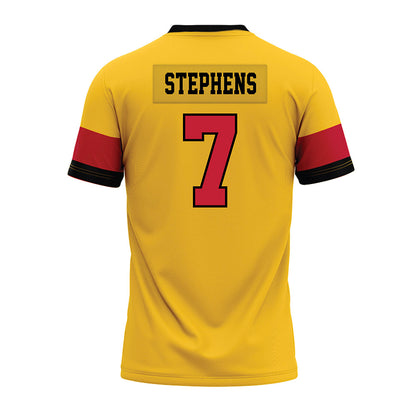 Ferris State - NCAA Football : Shon Stephens - 2024 Yellow Premium Football Jersey-1