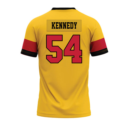 Ferris State - NCAA Football : Jshawn Kennedy - 2024 Yellow Premium Football Jersey-1