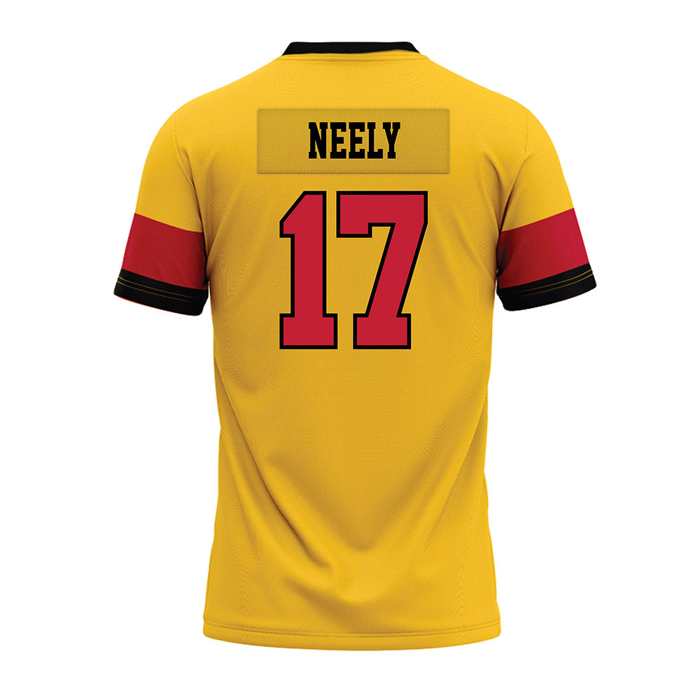 Ferris State - NCAA Football : Dakari Neely - 2024 Yellow Premium Football Jersey-1