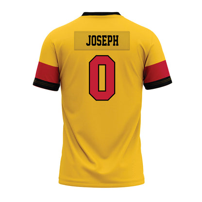 Ferris State - NCAA Football : tez joseph - 2024 Yellow Premium Football Jersey-1