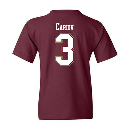 Charleston - NCAA Women's Tennis : Sia Cariov - Youth T-Shirt-1